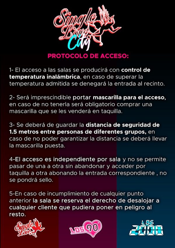 PROTOCOLO ACCESO SINGLE LOVE A3