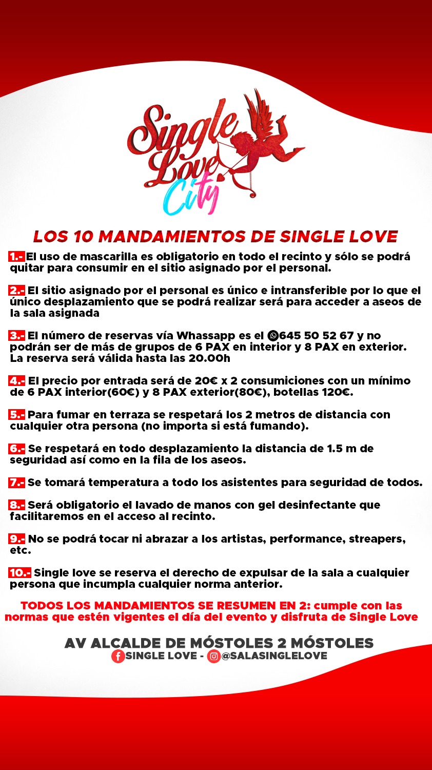 mandaMandamientos Single LOVEmientos historia Mandamientos Single LOVE