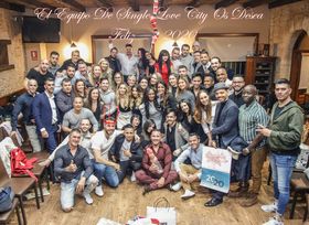 CENA NAVIDAD 2019 DE TODO EL EQUIPO QUE FORMA SINGLE LOVE CITY